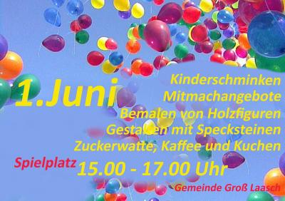 Foto zur Meldung: Groß Laasch - Kinderfest zum Kindertag am 1. Juni 2017
