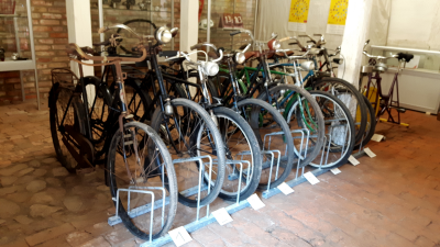 Foto zur Meldung: 200 jahre Fahrrad - Ausstellung im Museumshof