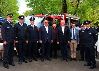 Fahrzeugeinweihung TSF-W  - Freiwillige Feuerwehr Flieden-Höf und Haid