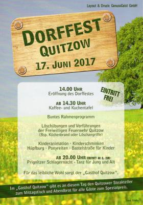 Dorffest in Quitzow