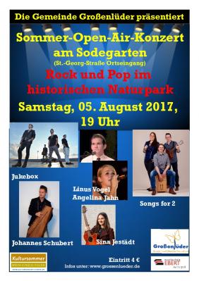 Sommer-Open-Air-Konzert am Sodegarten Großenlüder