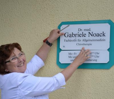 Das war's: Nach über einem Vierteljahrhundert beendet Dr. Gabriele Noack ihre Tätigkeit
