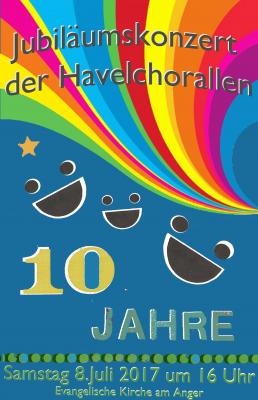 Großes Jubiläumskonzert: HavelChorallen feiern 10-jähriges Bestehen