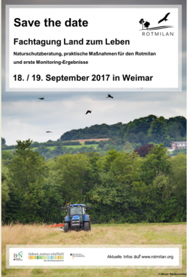 Fachtagung Rotmilan - Land zum Leben am 18. & 19.09.2017 (Bild vergrößern)