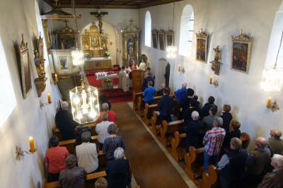 Foto zur Meldung: Patrozinium St. Peter und Paul in der Filialkirche gefeiert