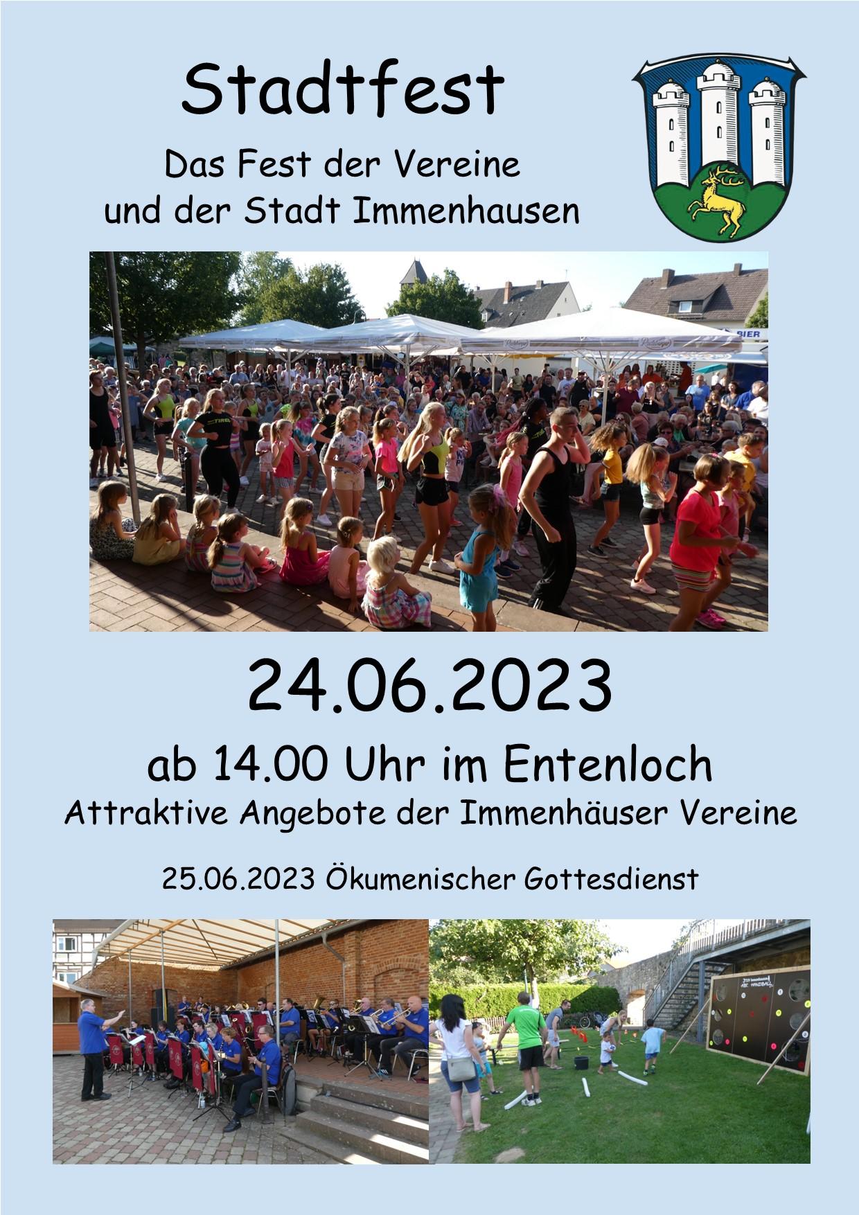 Stadtfest Plakat