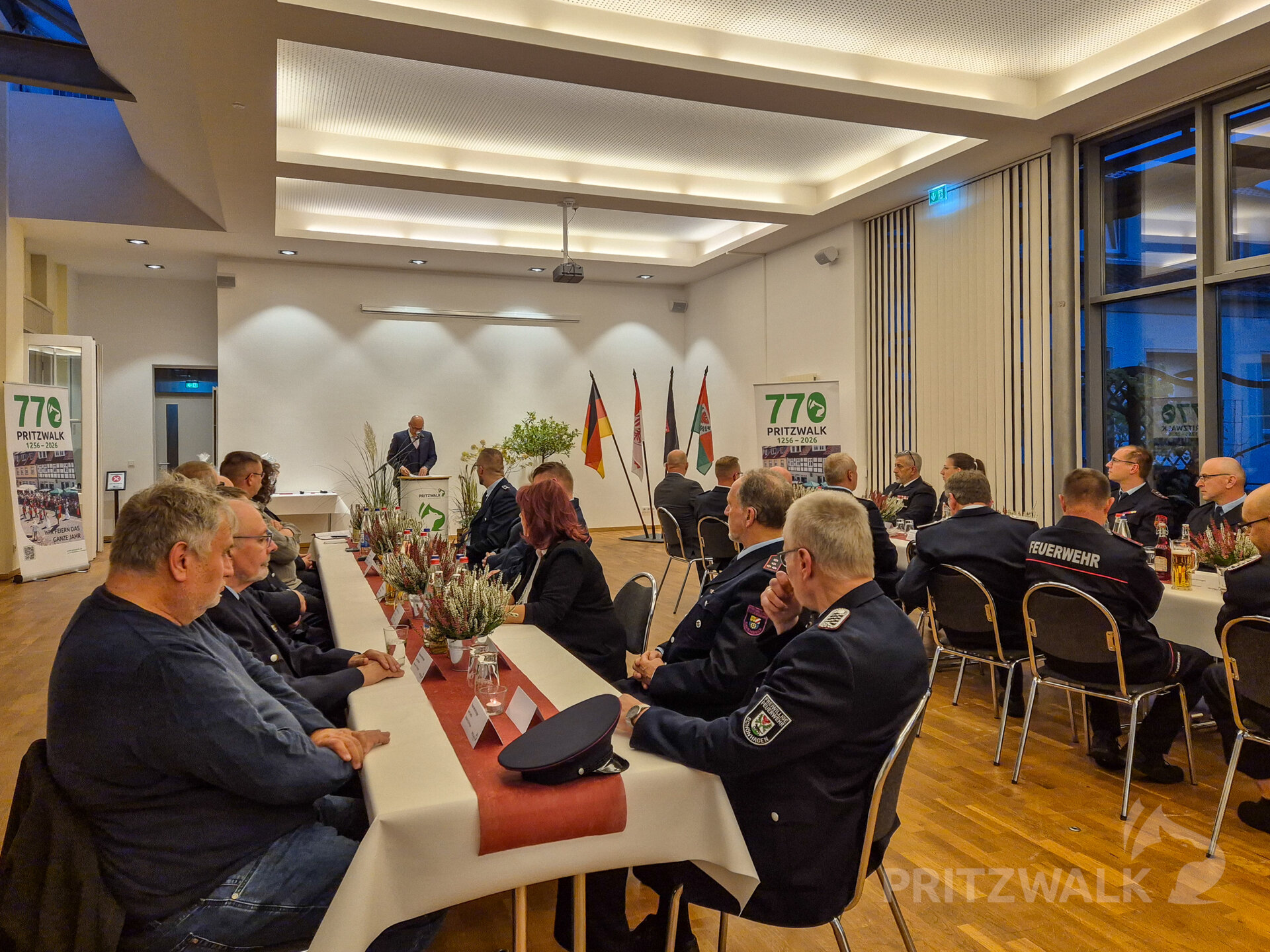 Feierliche Veranstaltung im Kulturhausanbau. Foto: Stadt Pritzwalk