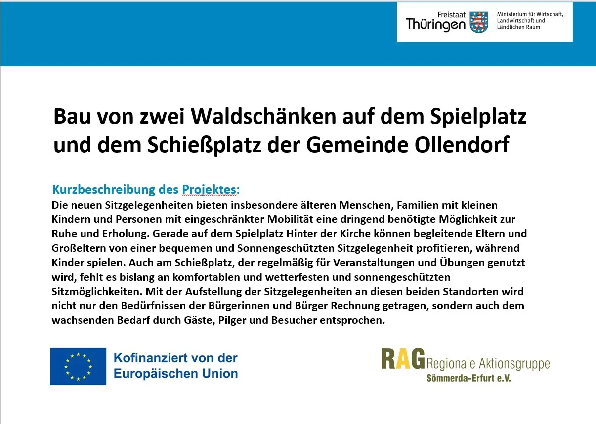 zwei Waldschänken für Ollendorf