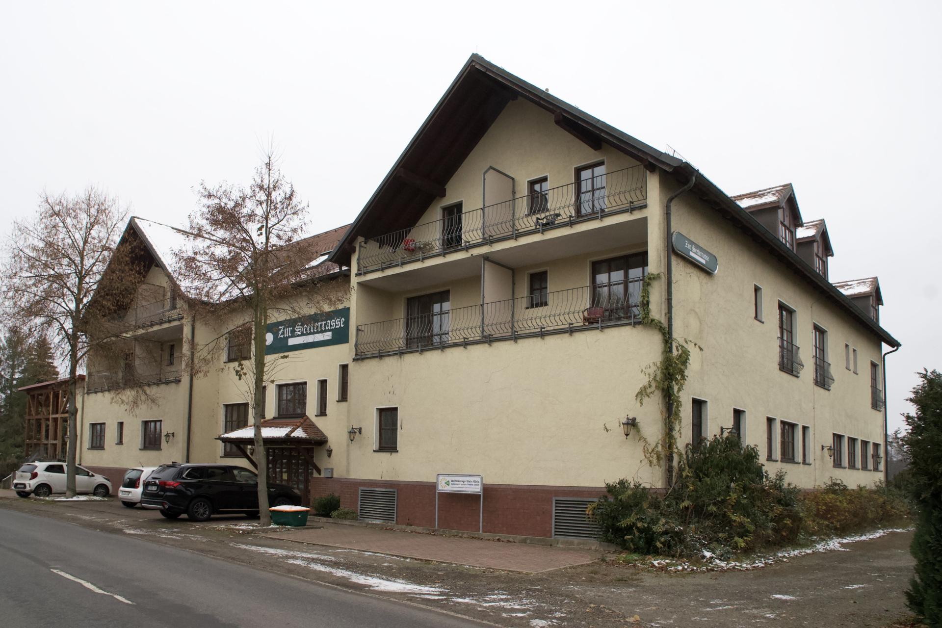 Im ehemaligen Hotel "Zur Seeterrasse" sind derzeit 60 Ukrainer untergebracht. Foto: Birgit Mittwoch