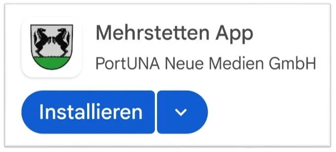 Symbol in den App-Stores