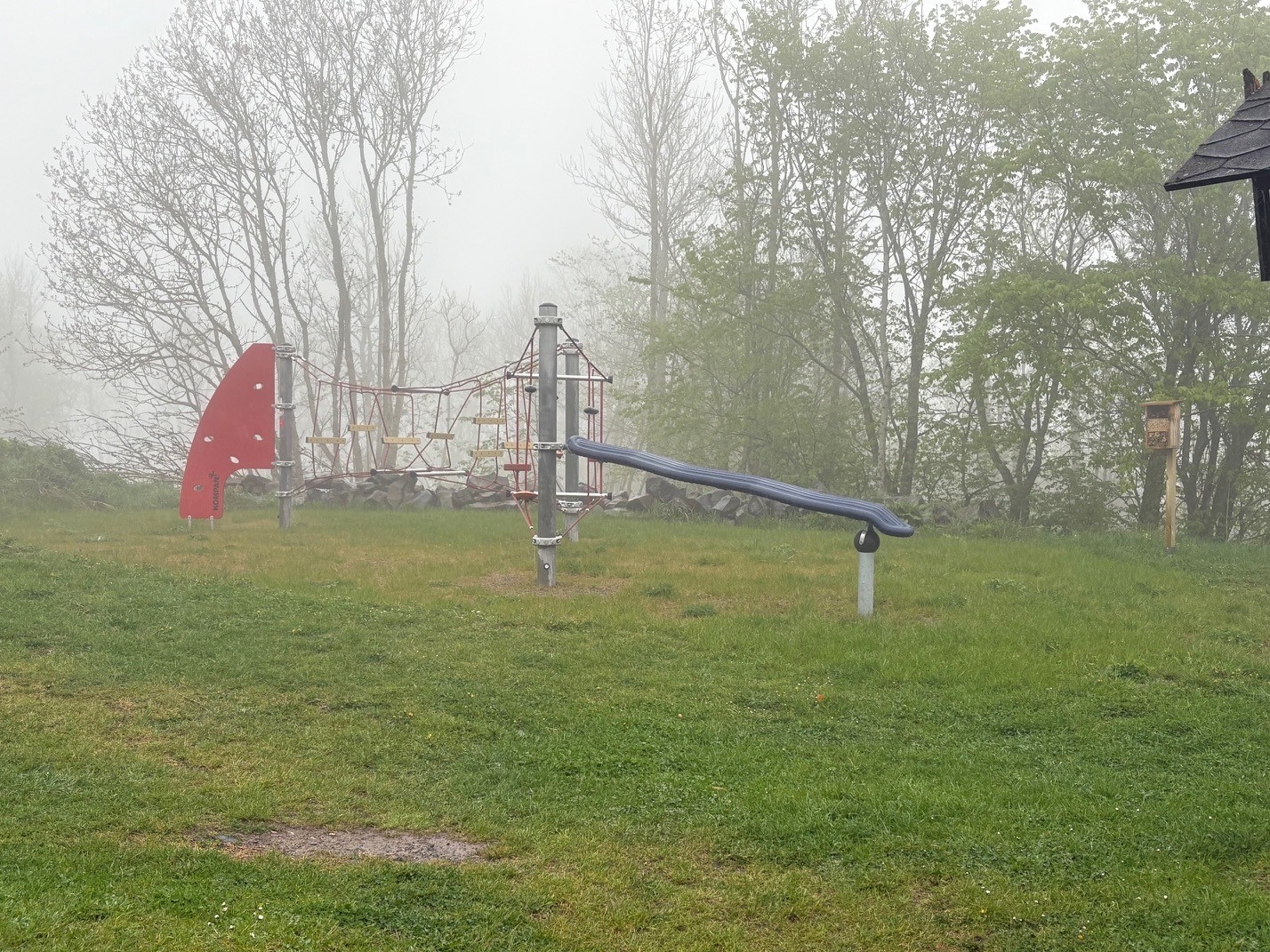 Spielgerät am Ziel