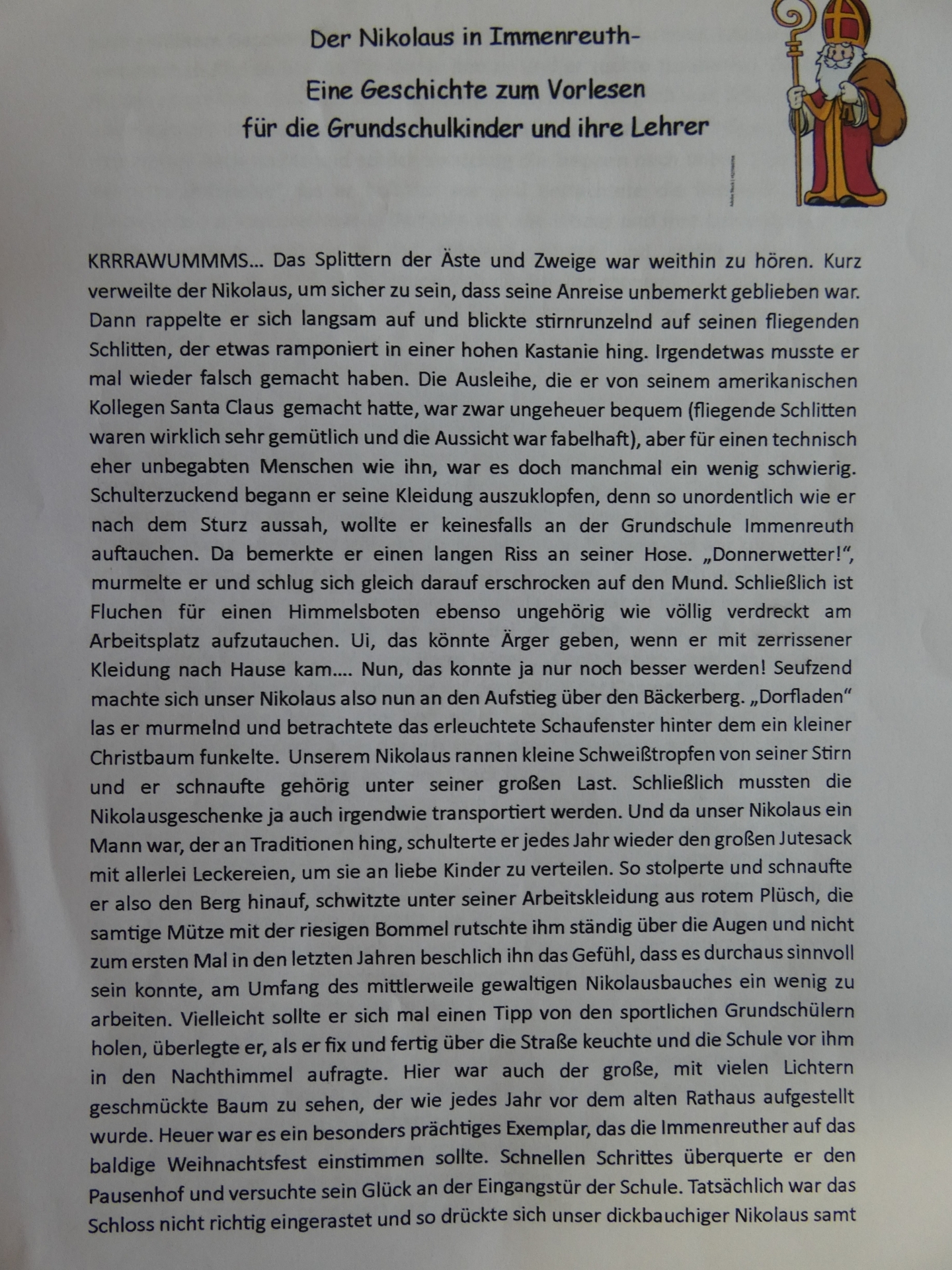 Nikolausgeschichte 1