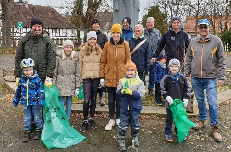 Osterputz 2023 im Ortsteil Großenlüder