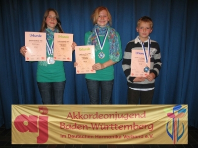 Erfolgreiche Teilnehmer/innen beim Landesmusiktag 2010