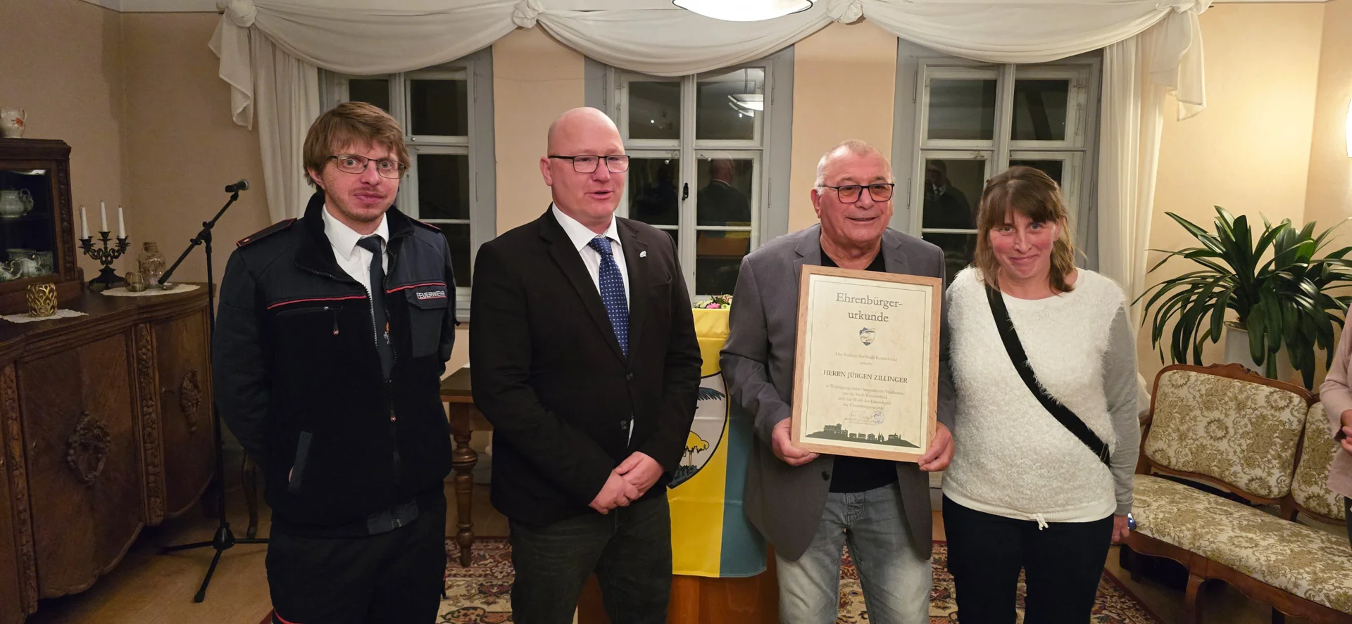 Verleihung der Ehrenbürgerwürde