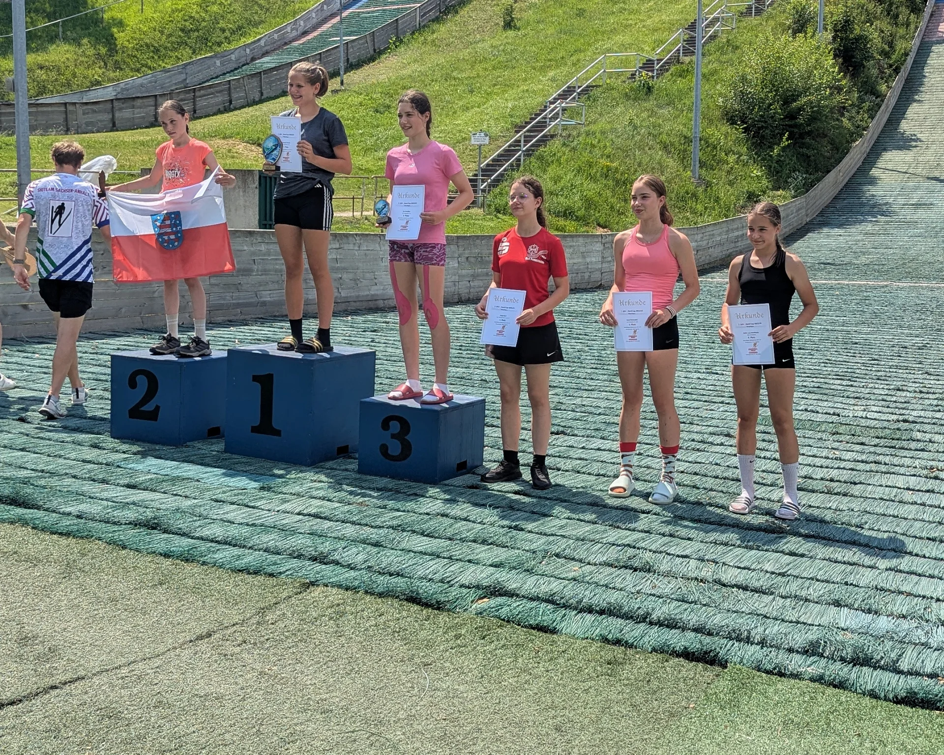 Anja Rost wird 4.