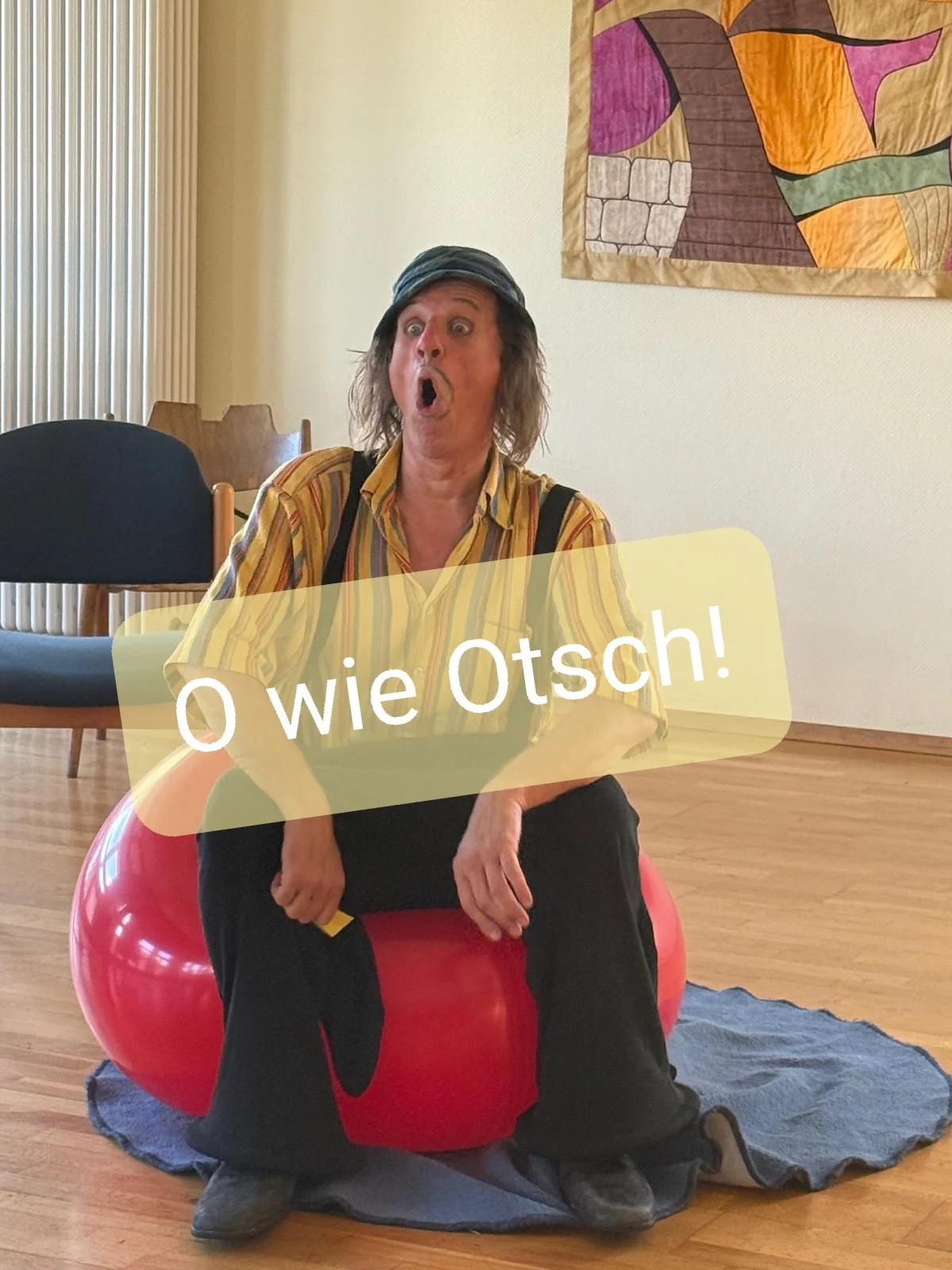 Clown Otsch in Aktion