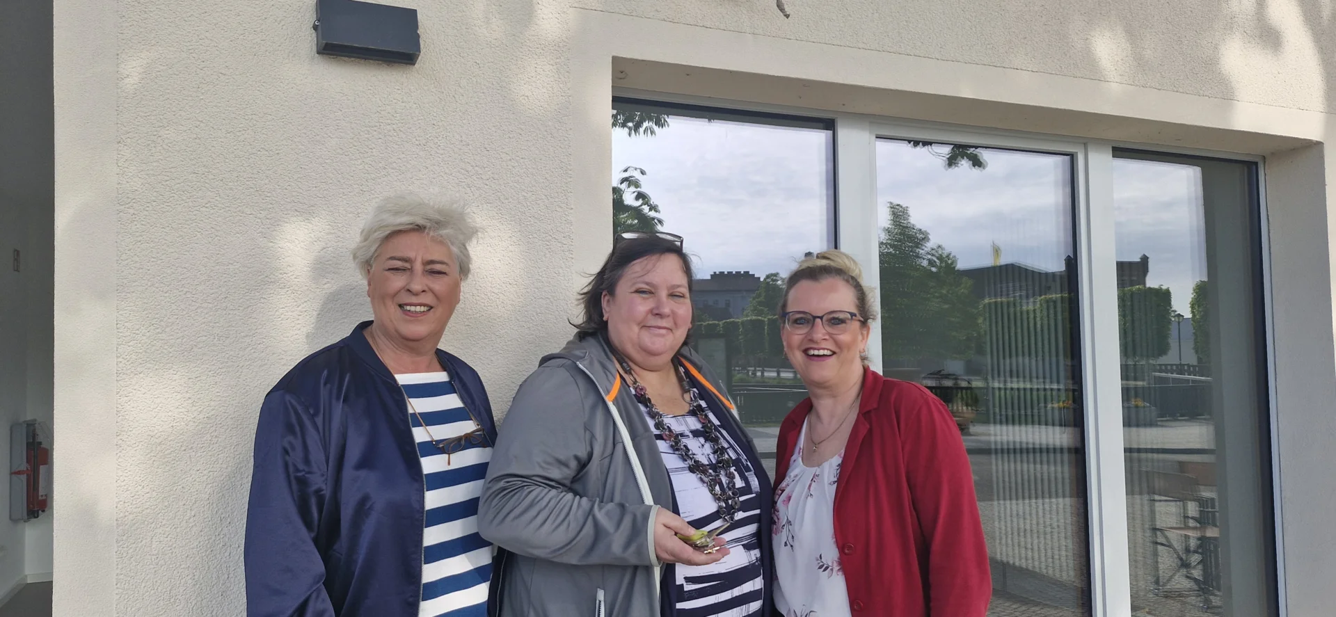 Frau Barcikowski, Frau Pohle, Frau Gallert (v.l.)