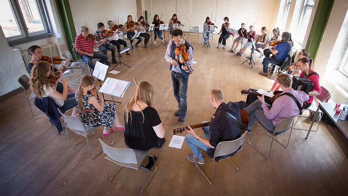 Workshops gehören immer zum Programm von »SHARE MY MUSIC« © Jens Butz