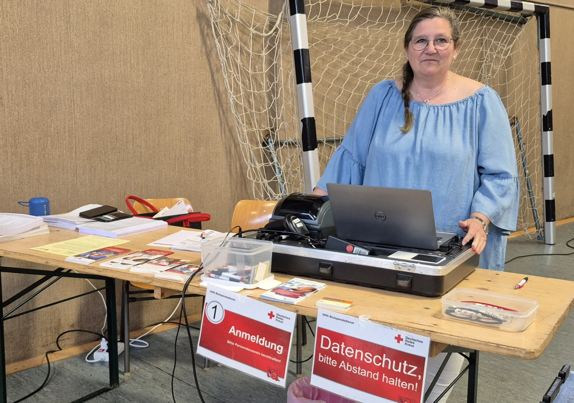 Anmeldung zur Blutspende