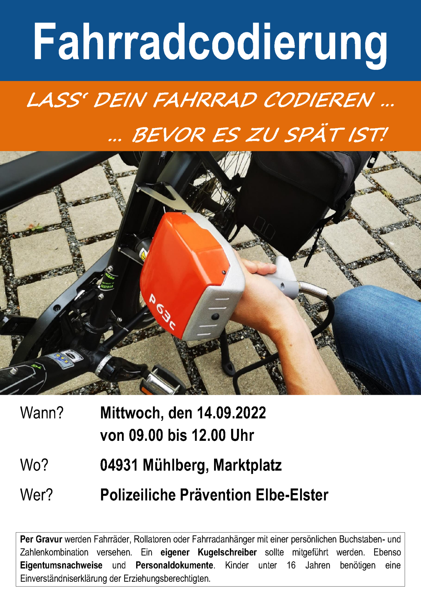 Flyer-Fahrradcodierung Mühlberg neu14-09-22