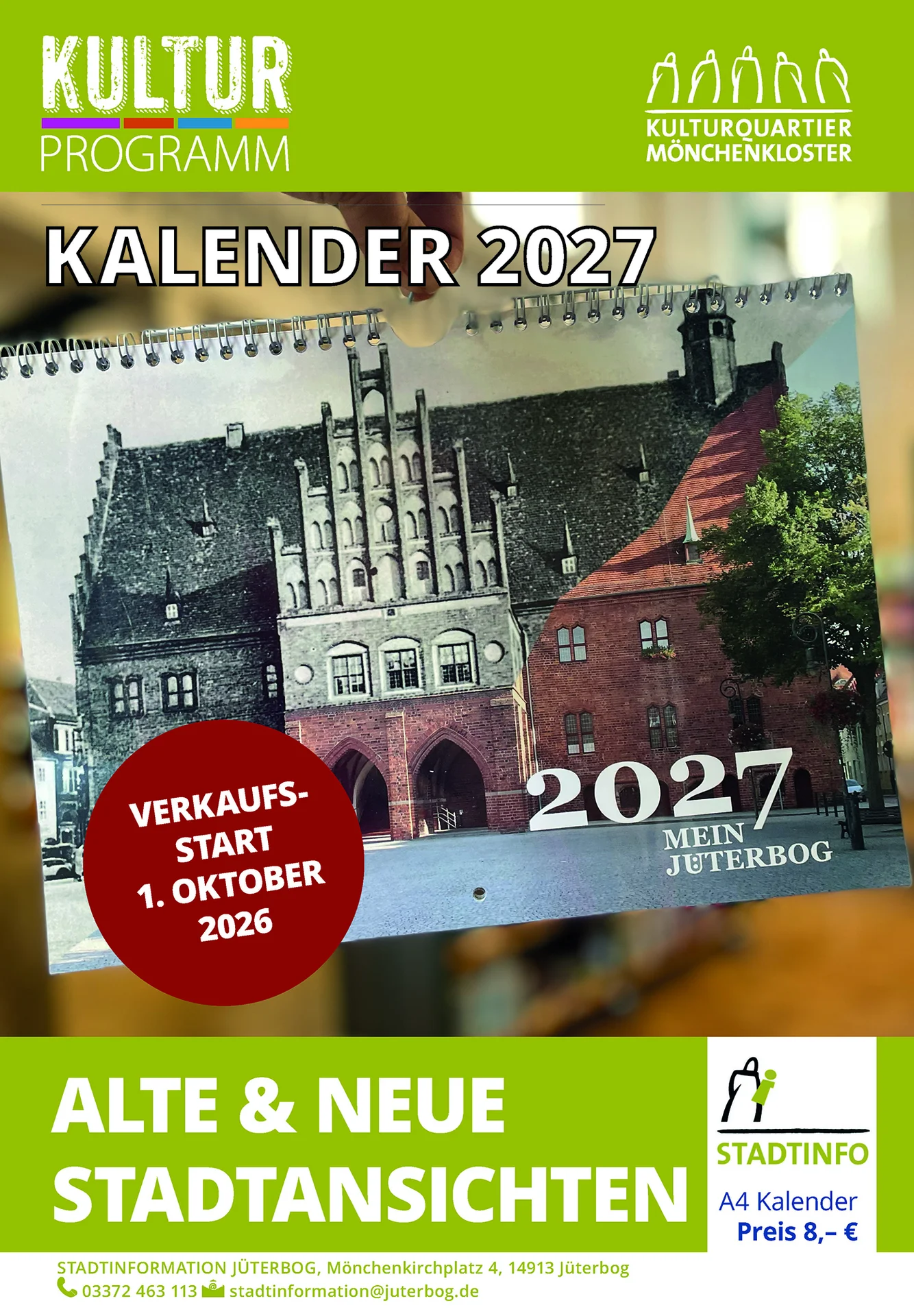 STADTKALENDER Jüterbog 2027