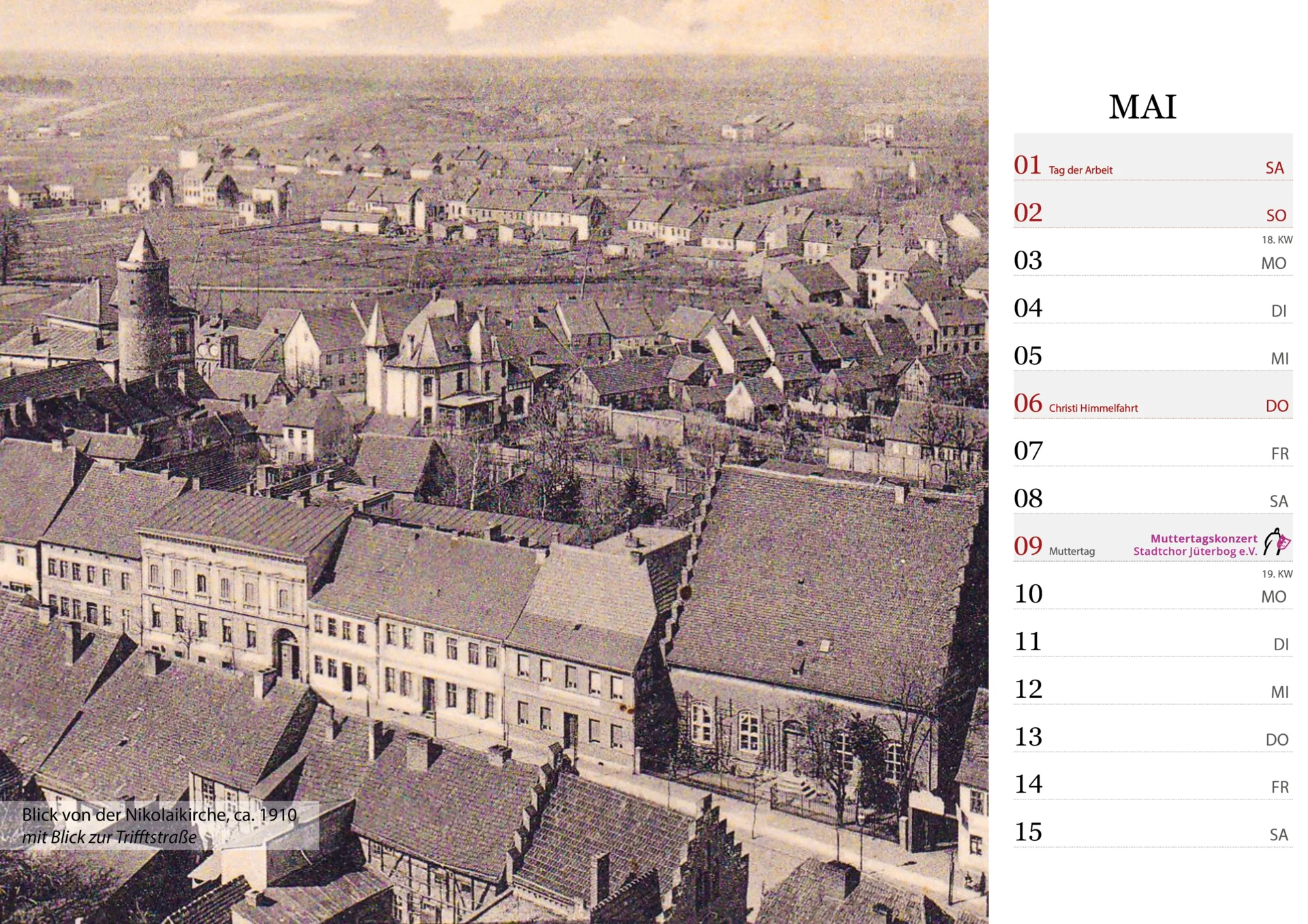 Blick zur Trifftstraße