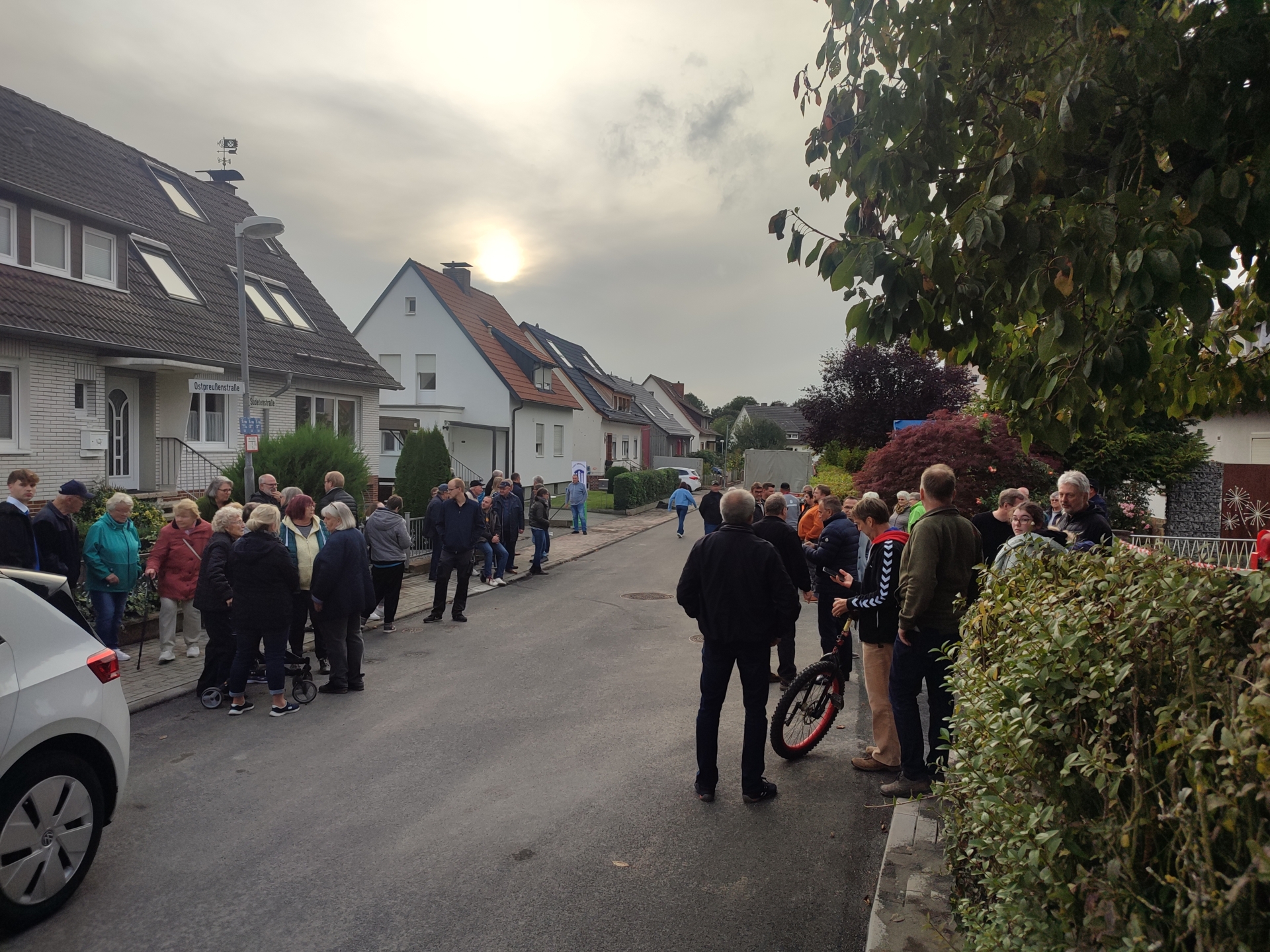 Fertigstellung Sanierung Sudetenstraße