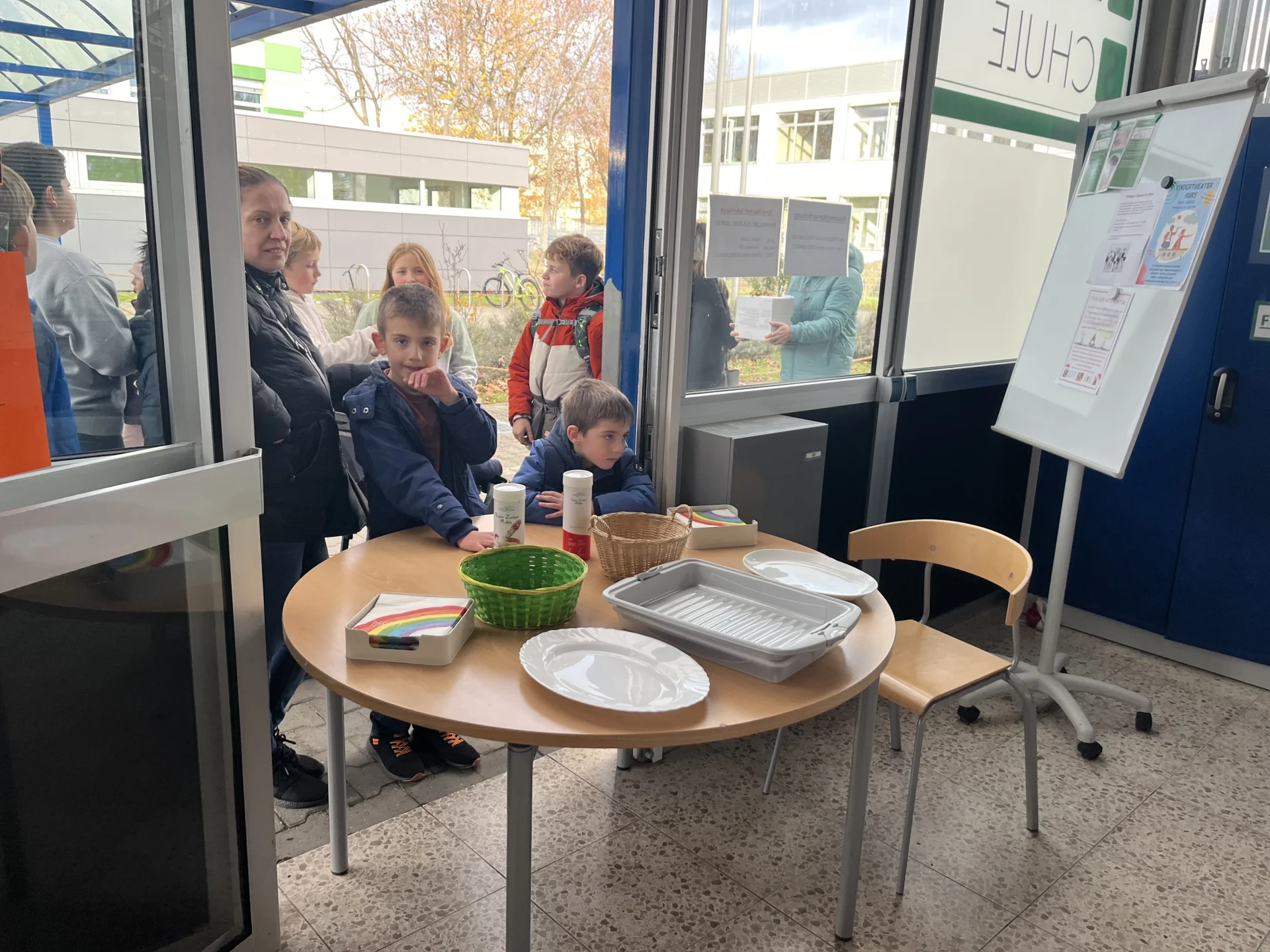Der erste große Andrang