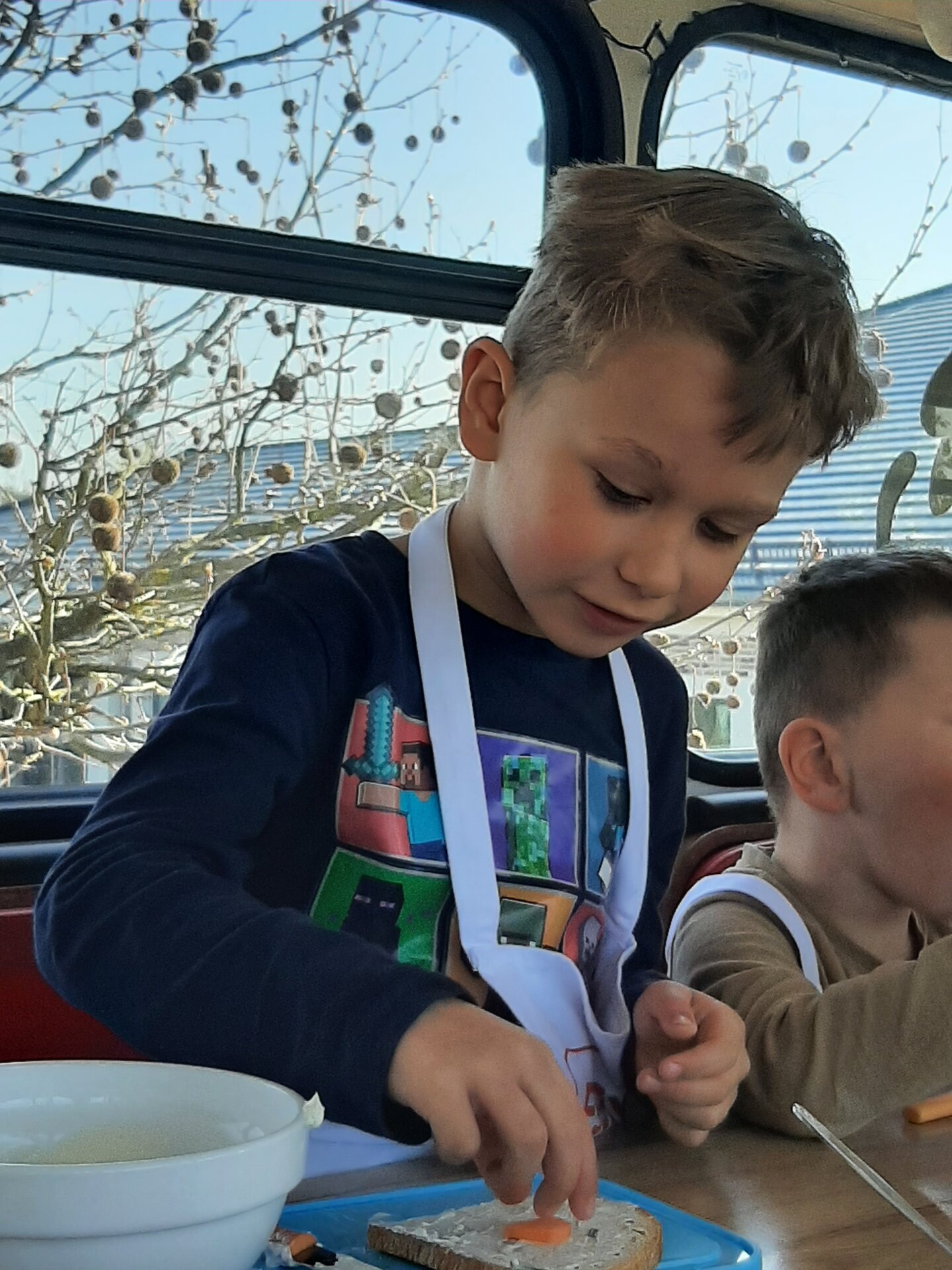 Kleine Köche am Werk