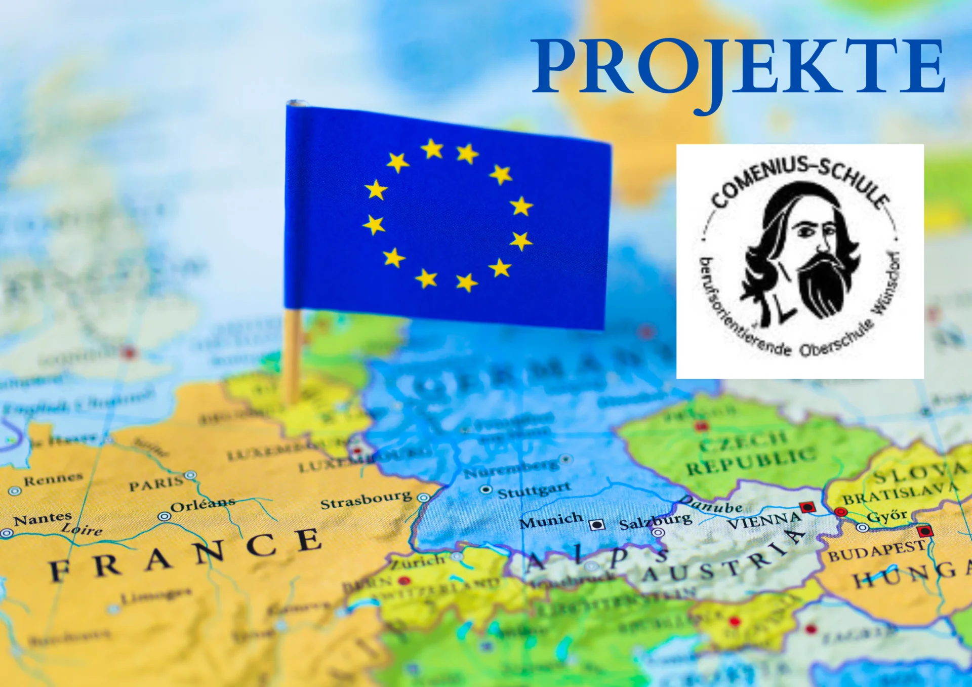 Erasmus+, Februar 2026, erstellt mit Canva