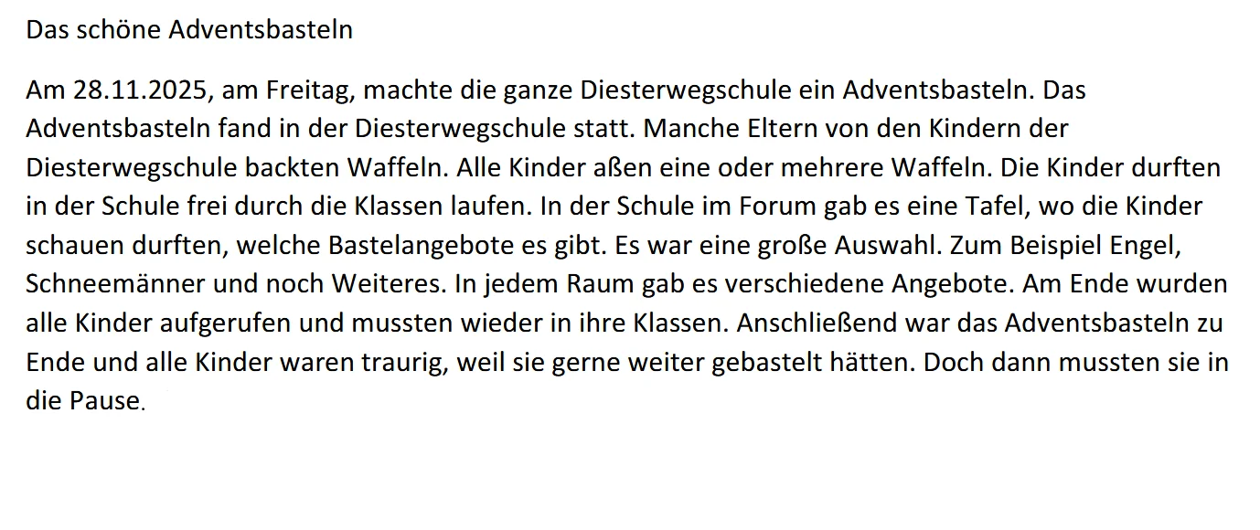 Bericht