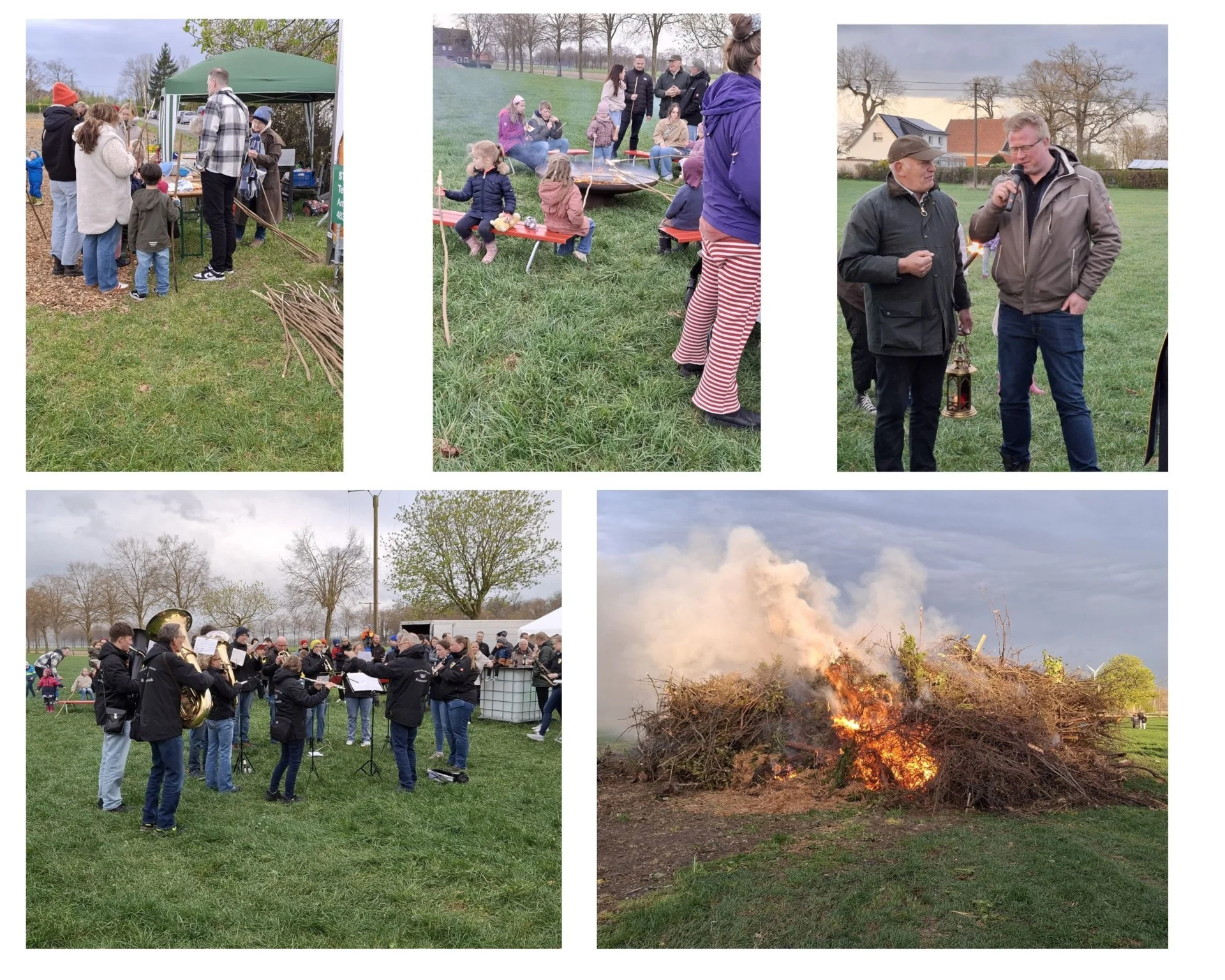 Impressionen zum Osterfeuer 2026