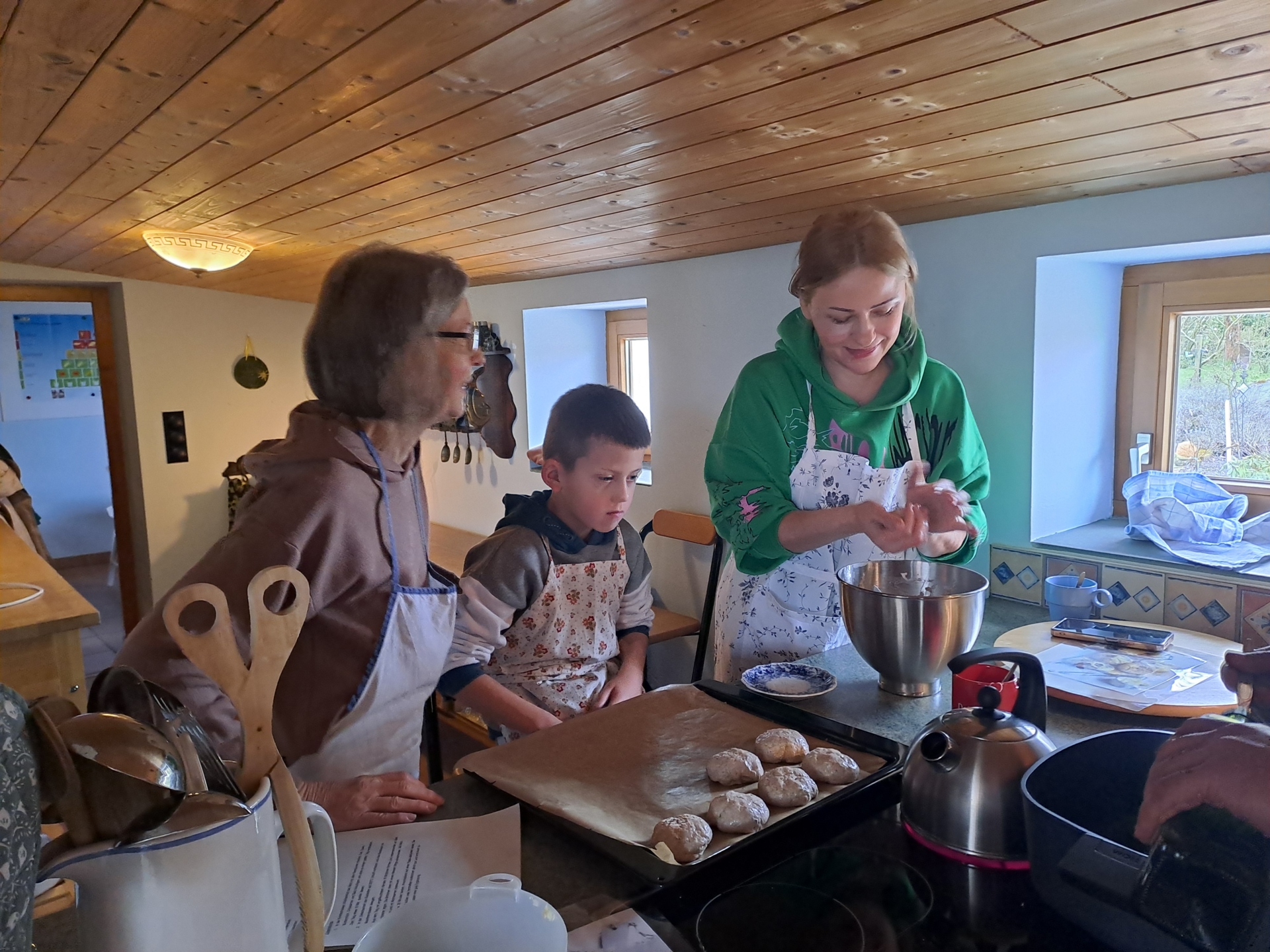 Bild 1 Familientage - Kochen mit Kindern
