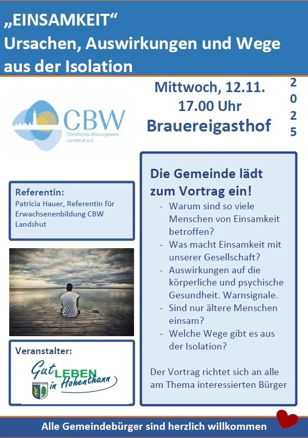 Vortrag Einsamkeit