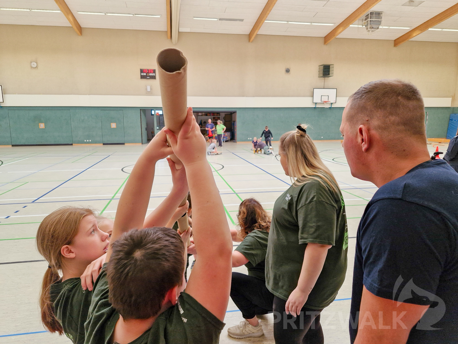Geschicklichkeit war gefragt beim Sportjugendfeuerwehrtag. Foto: Stadt Pritzwalk