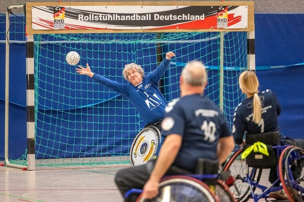Rollstuhl handball