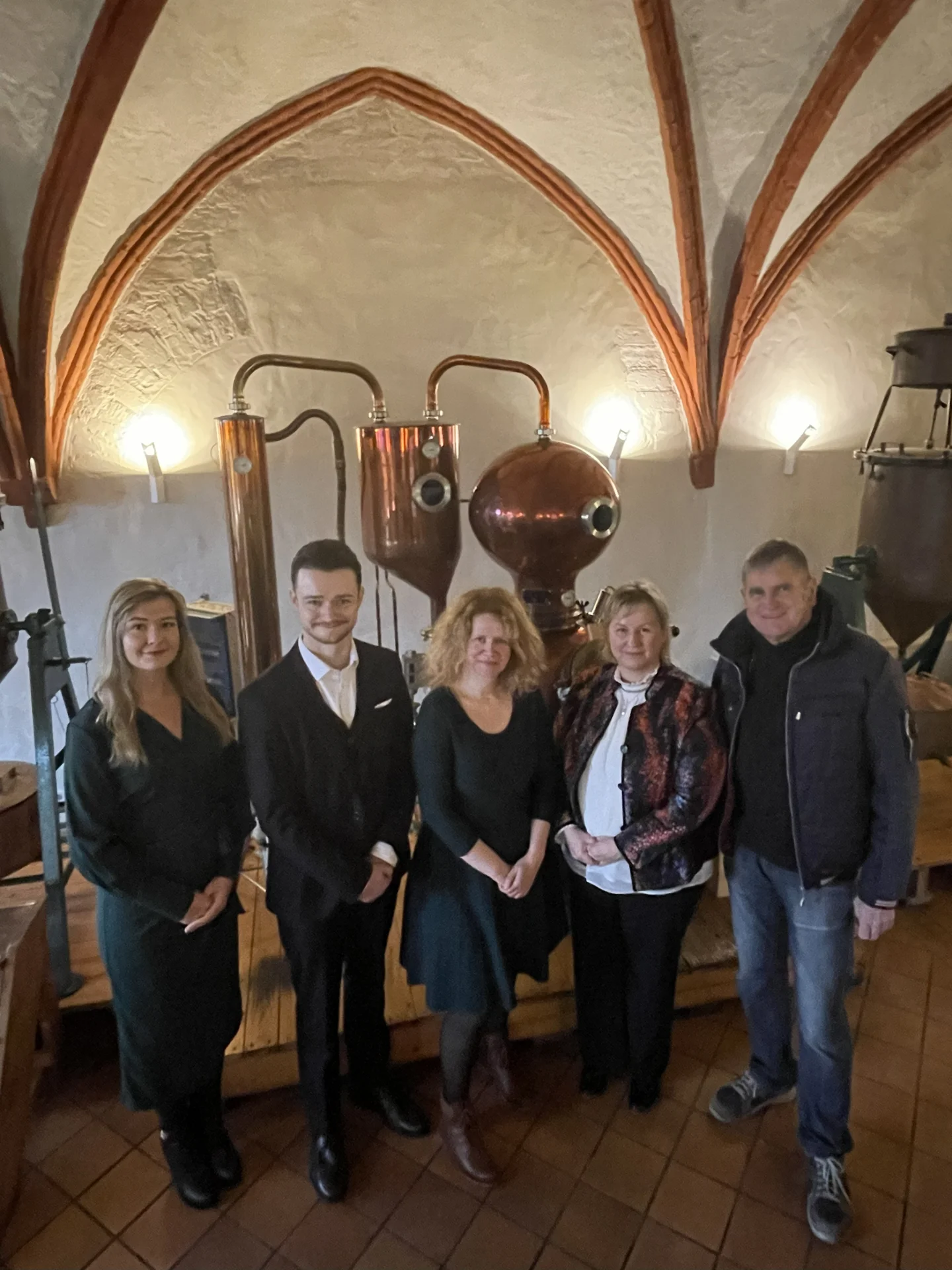 Vertragsunterzeichnung Zinnaer Kloster Bruder