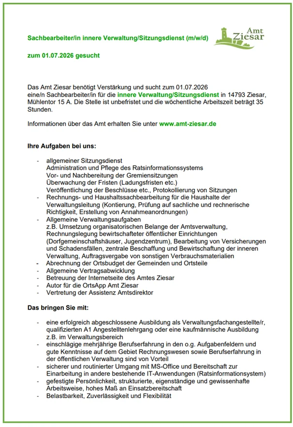 Stellenanzeige 3
