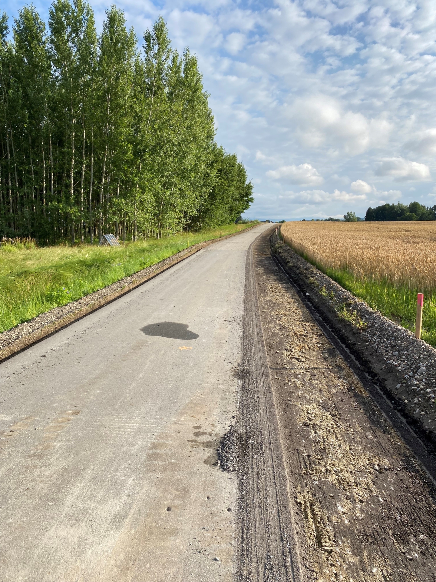 Straßensanierungsarbeiten in vollem Gange