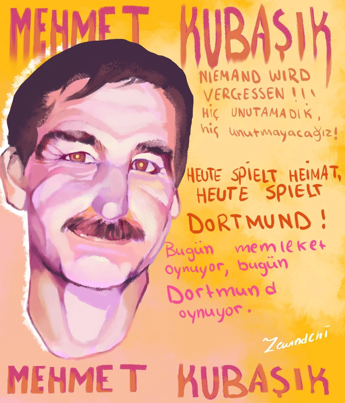 Porträt von Mehmet Kubaşık von Zeynep (7.4)