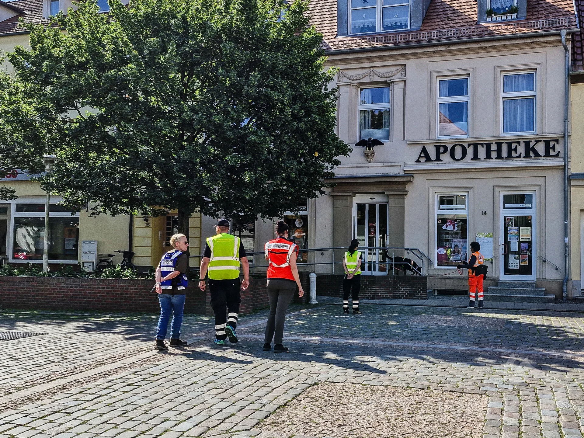 Im Stadtgebiet wurde eine vermeintlich verschwundene Person gesucht. Foto: Stadt Pritzwalk