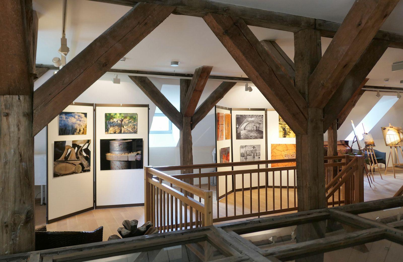 Der Ausstellungsbereich der Darre in Lieberose. Foto: Ingrid Hoberg
