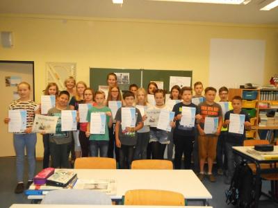 Foto zur Meldung: Zisch-Zeitung in der Schule