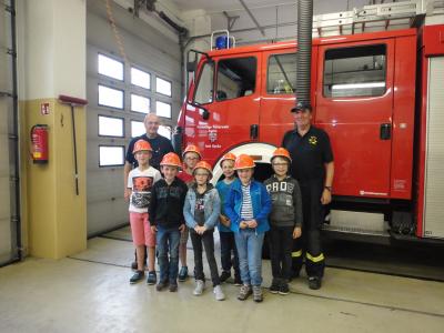 Vorschaubild zur Meldung: AG Brandschutz an der Goethe-Grundschule