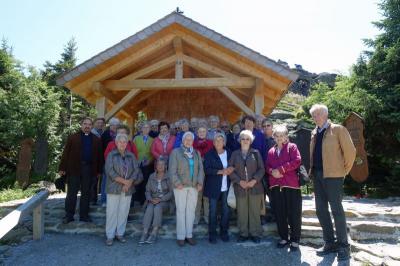 Foto zur Meldung: Senioren auf dem „König des Bayerwaldes“