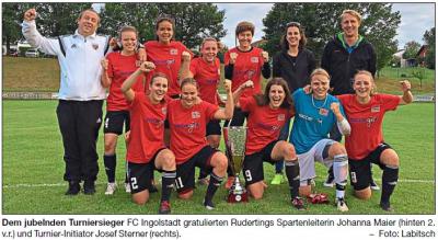 Vorschaubild zur Meldung: Regionalligist Ingolstadt erobert "soccergirl-Cup"