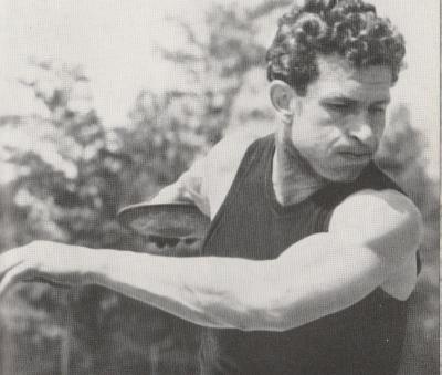 Walter Meier in seiner aktiven Zeit als Sportler