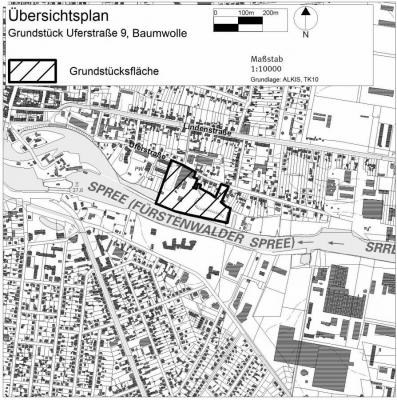 Grundstück Uferstraße: Verkehrszählung nach den Sommerferien geplant