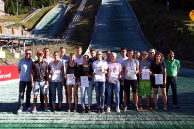 Foto zur Meldung: Skiverband Schwarzwald zeichnet bei Sommer Grand Prix erfolgreiche Sportler aus